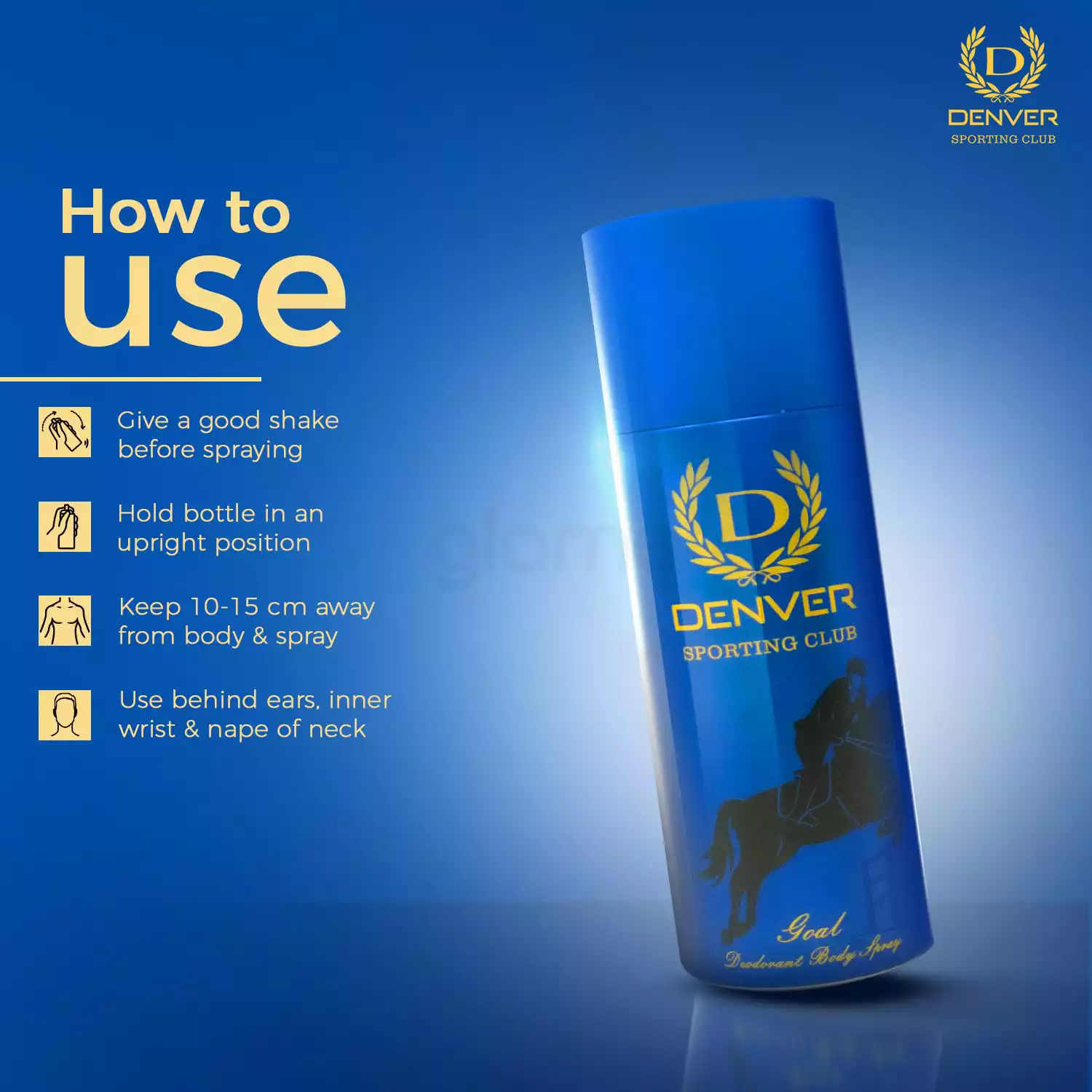 Denver Sporting Club Deodorant Body Spray Goal-165ml thumbnail 4