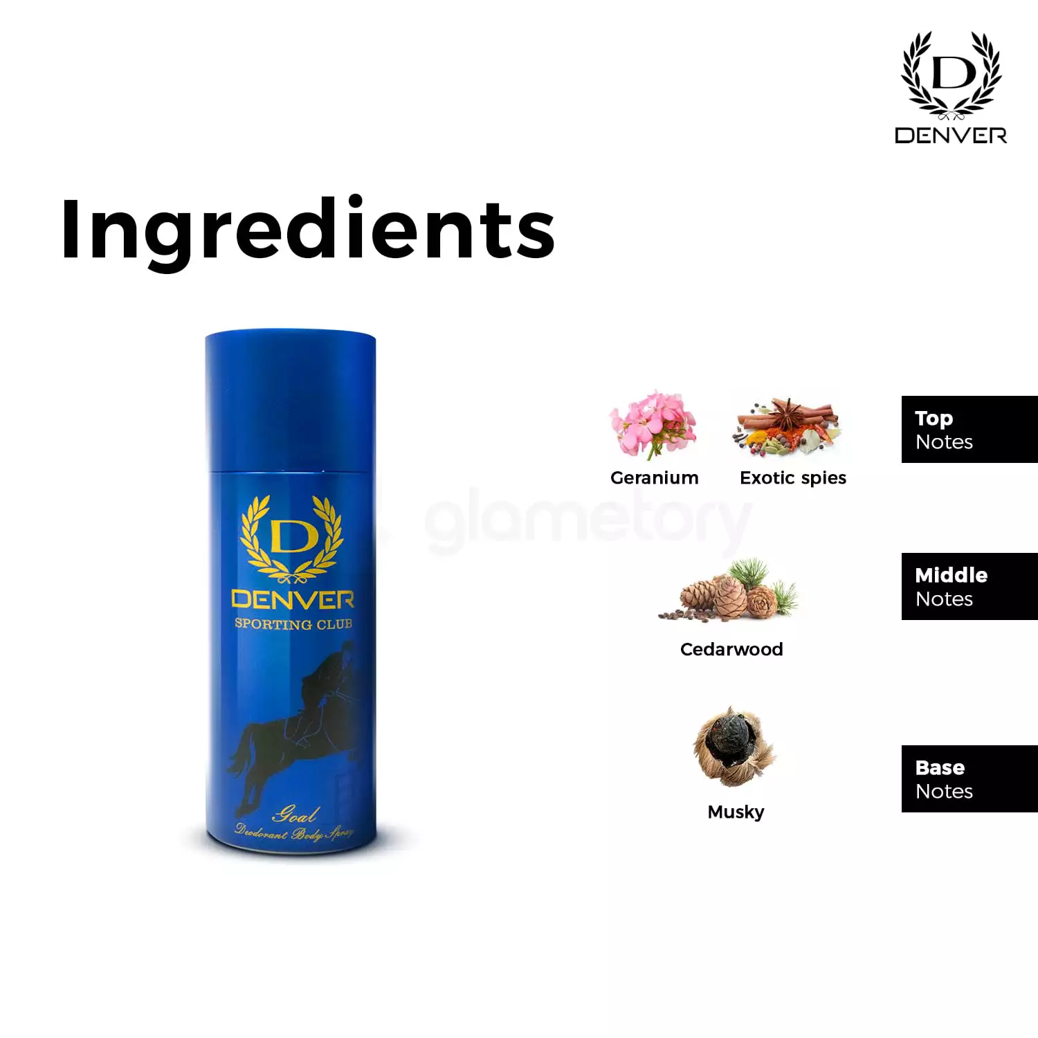 Denver Sporting Club Deodorant Body Spray Goal-165ml thumbnail 5