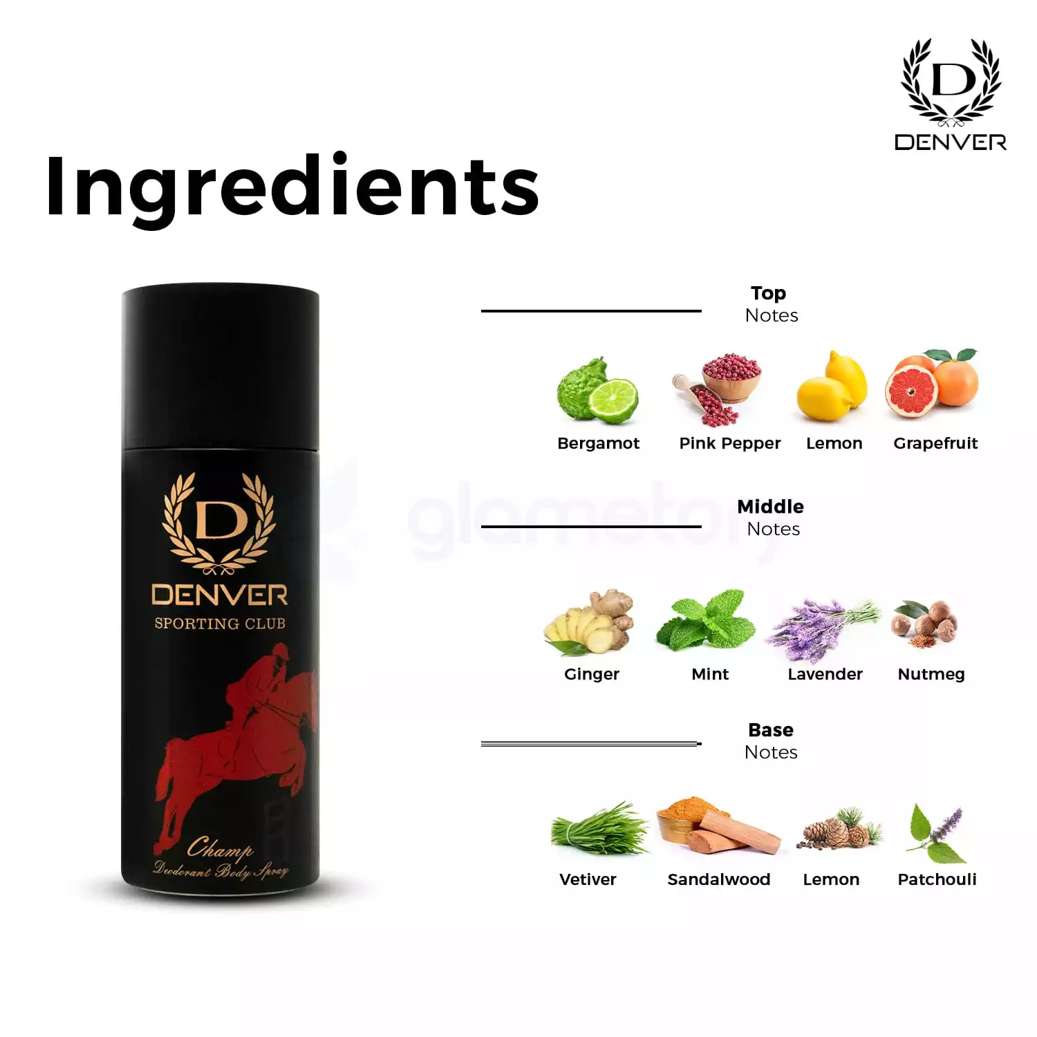 Denver Sporting Club Deodorant Body Spray Champ-165ml thumbnail 5