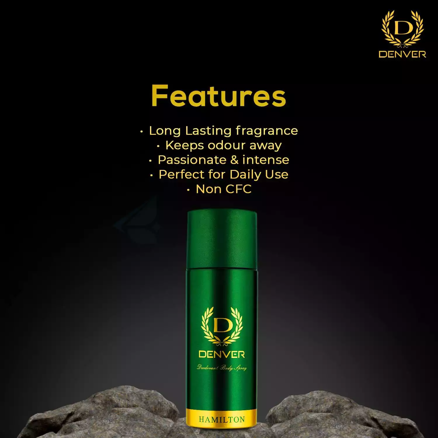 Denver Hamilton Deodorant Body Spray-165ml thumbnail 5