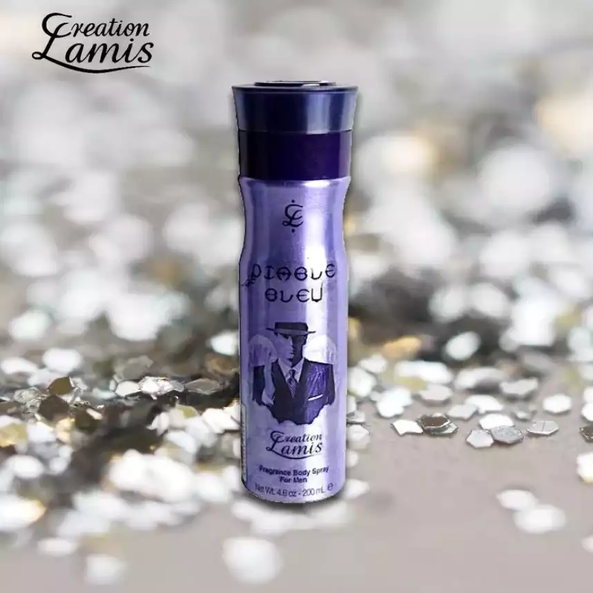 Creation Lamis Diable Bleu Fragranced Body Spray for Men-200ml thumbnail 3