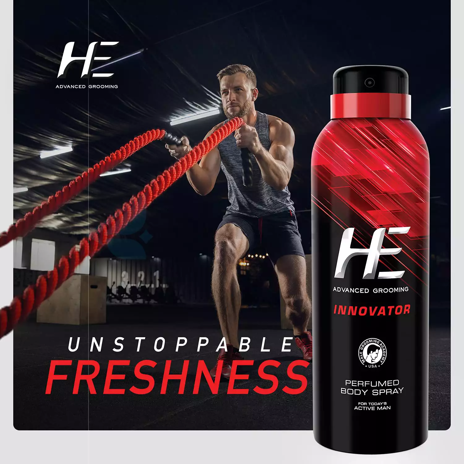 He Advanced Grooming Innovator Perfumed Body Spray-150ml thumbnail 4