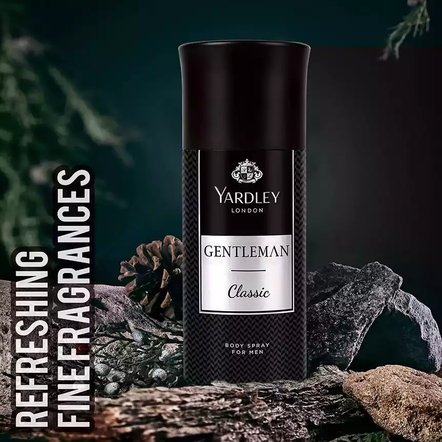 Yardley London Gentleman Classic Body Spray-150ml