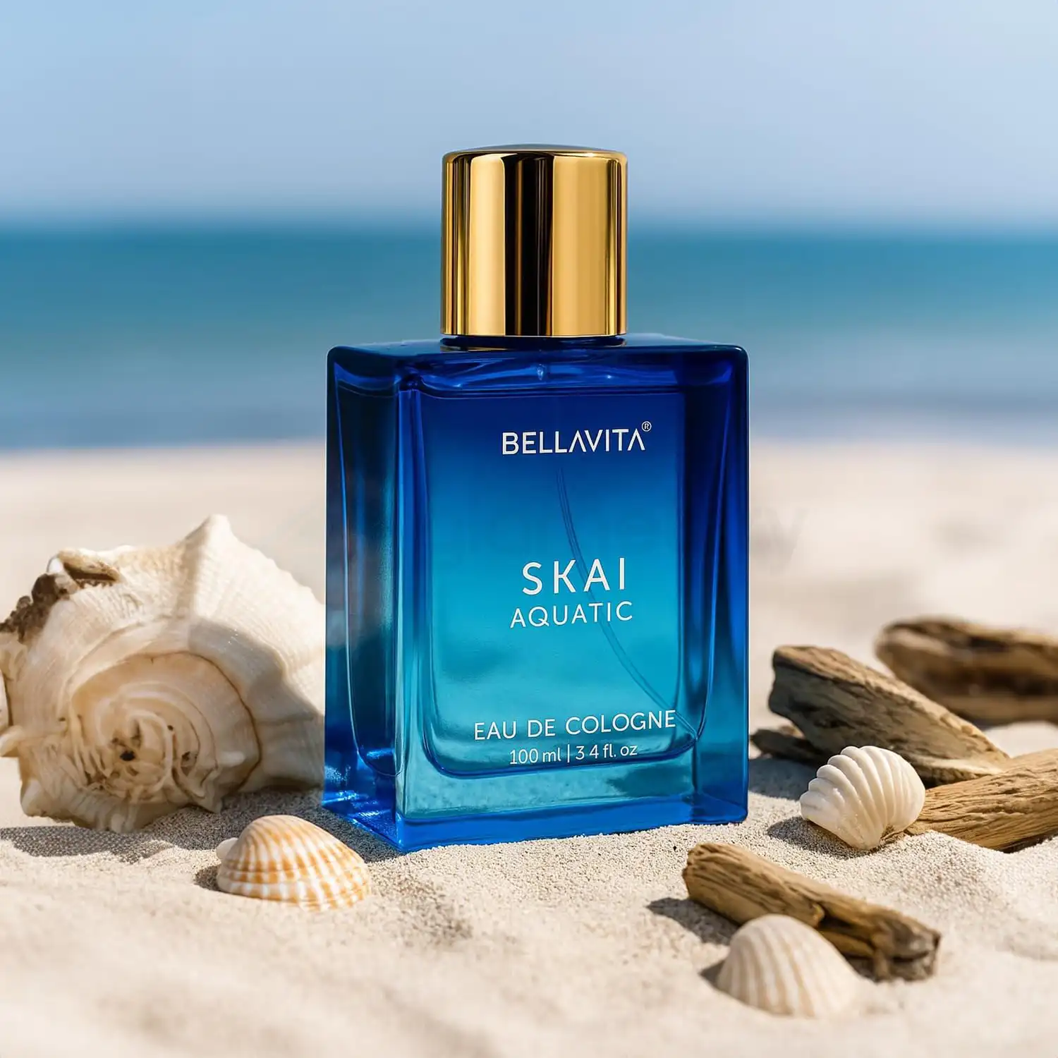 Bella Vita Luxury Skai Aquatic Unisex Eau De Cologne-100ml