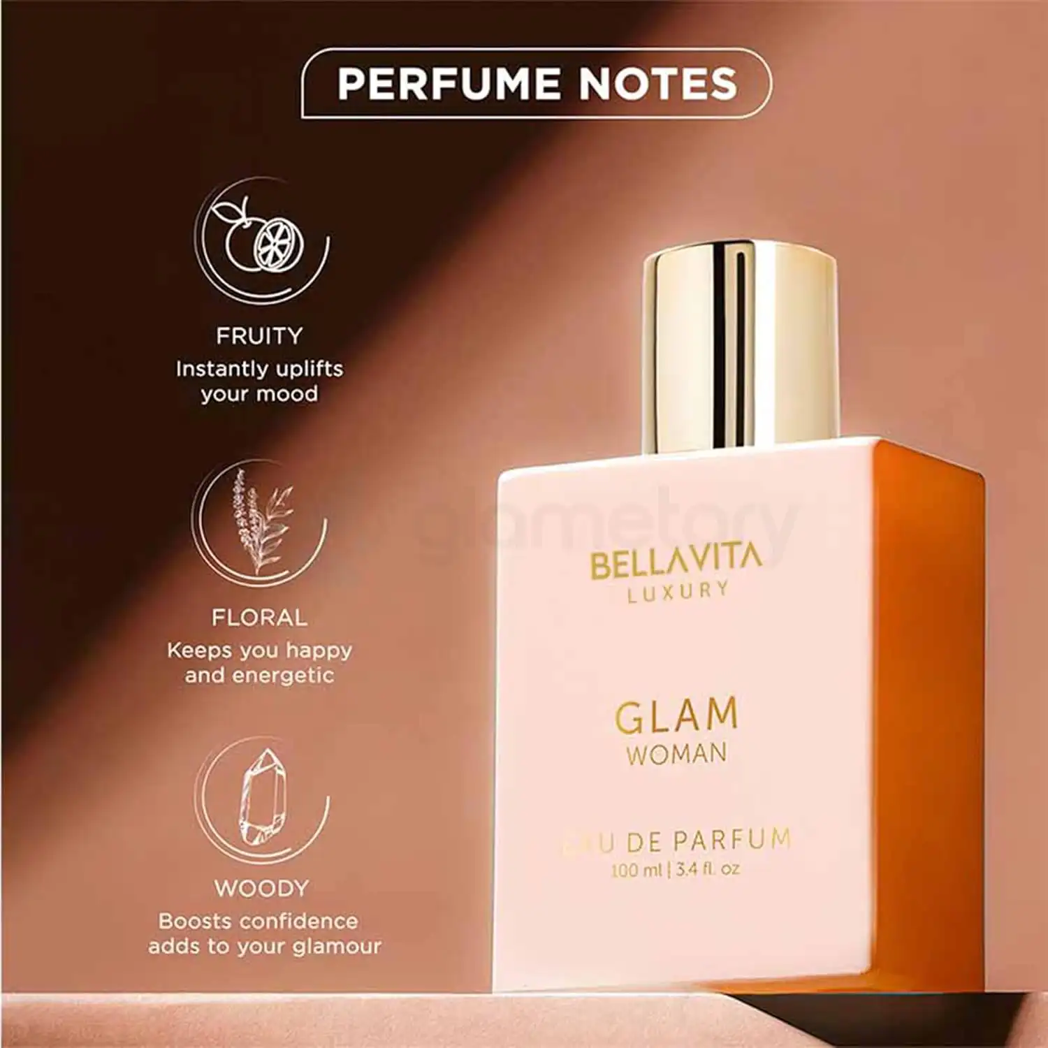 Bella Vita Luxury Glam Woman Eau De Parfum-100ml