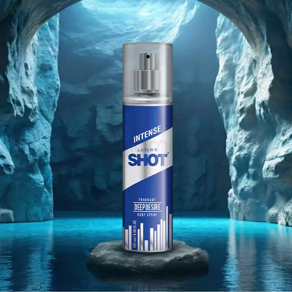 Layer'r Shot Deep Desire Fragrant Body Spray for Men-135ml thumbnail 3