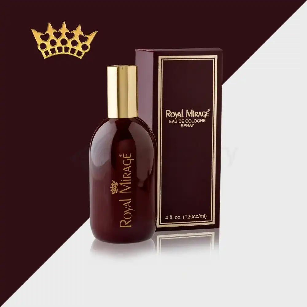 Royal Mirage Brown Eau de Cologne Classic Blading-120ml thumbnail 3