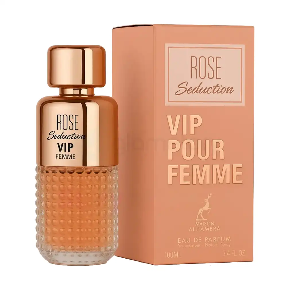 Maison Alhambra Rose Seduction VIP Pour Femme EDP Natural Spray for Women-100ml