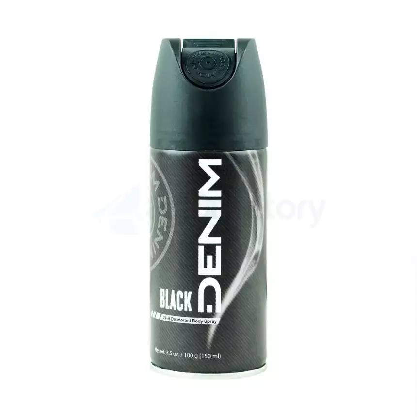 Denim Black 24-H Deodorant Body Spray-150ml
