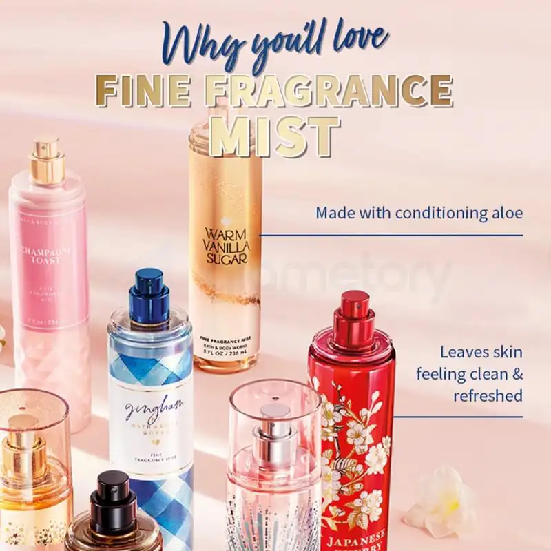 Bath and Body Works Champagne Toast Fine Fragrance Mist for Women-236ml thumbnail 4