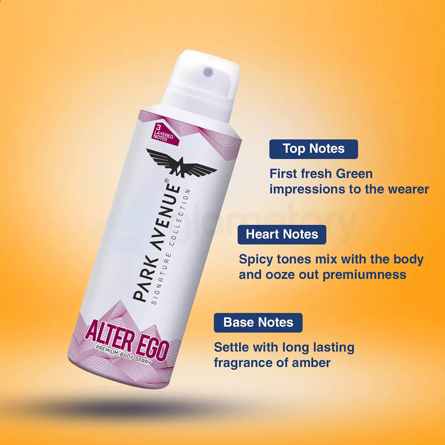 PARK AVENUE Signature Collection Alter Ego Premium Body Spray-150ml thumbnail 4