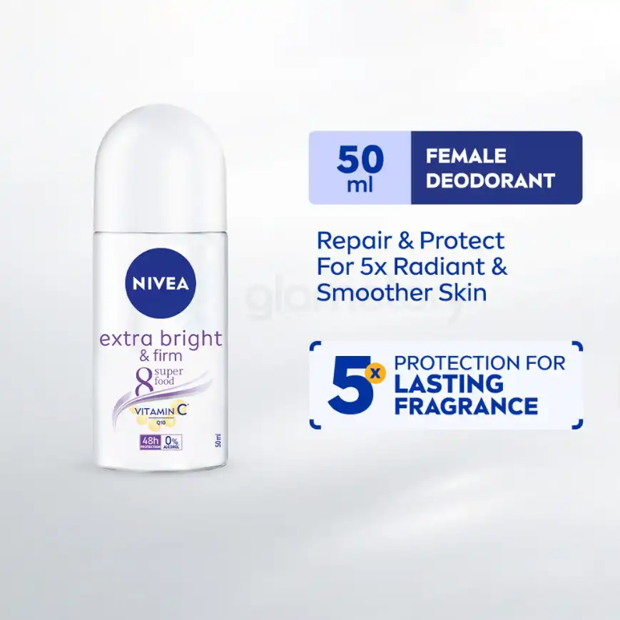 Nivea Extra Bright and Firm Vitamin C Roll On-50ml