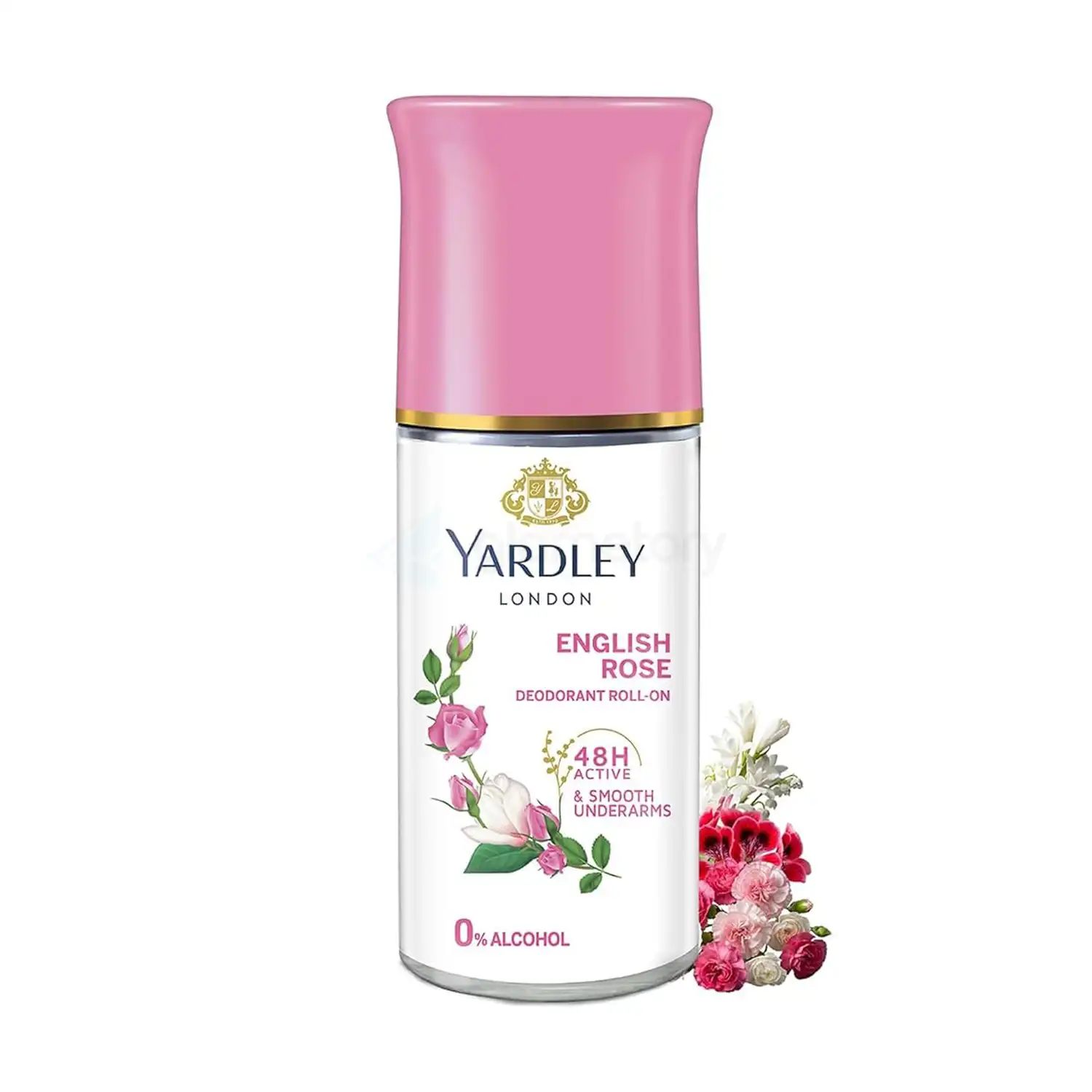 Yardley English Rose Deodorant Roll On-50ml thumbnail 3