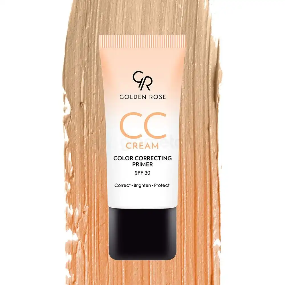 Golden Rose CC Cream Color Correcting Primer-30ml Orange