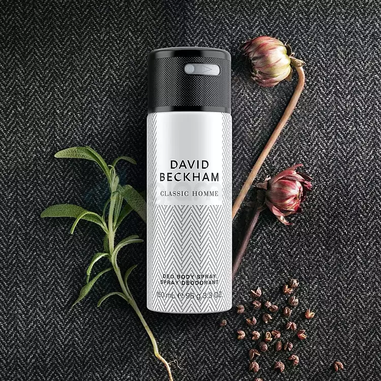 David Beckham Classic Homme Deo Spray For Men-150ml thumbnail 3