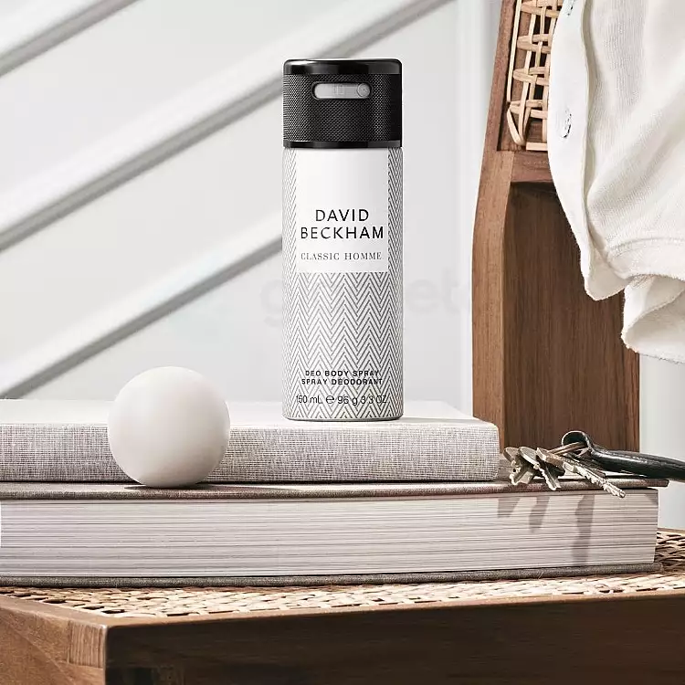David Beckham Classic Homme Deo Spray For Men-150ml thumbnail 4