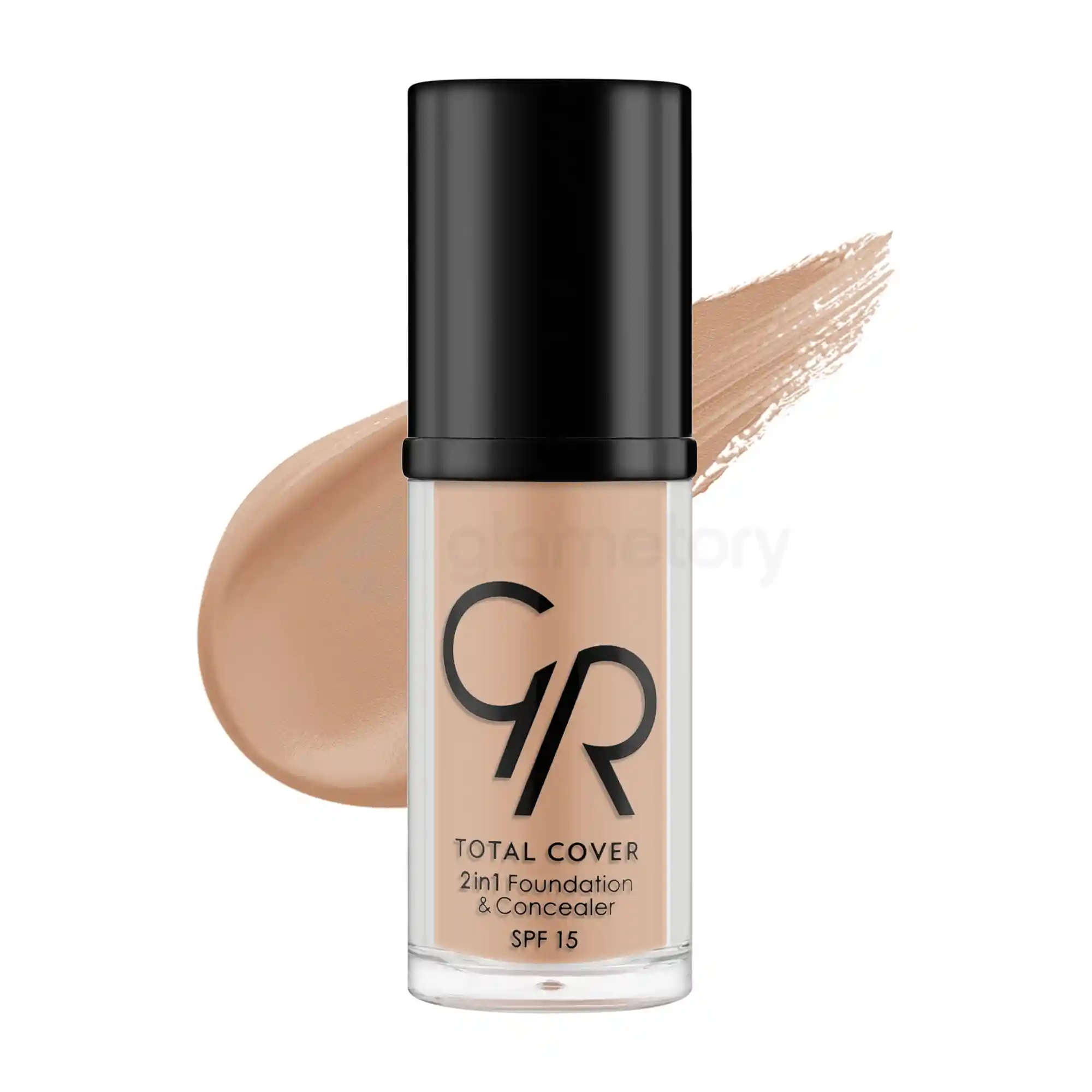 Golden Rose Total Cover 2 in 1 Foundation & Concealer-30ml thumbnail 3