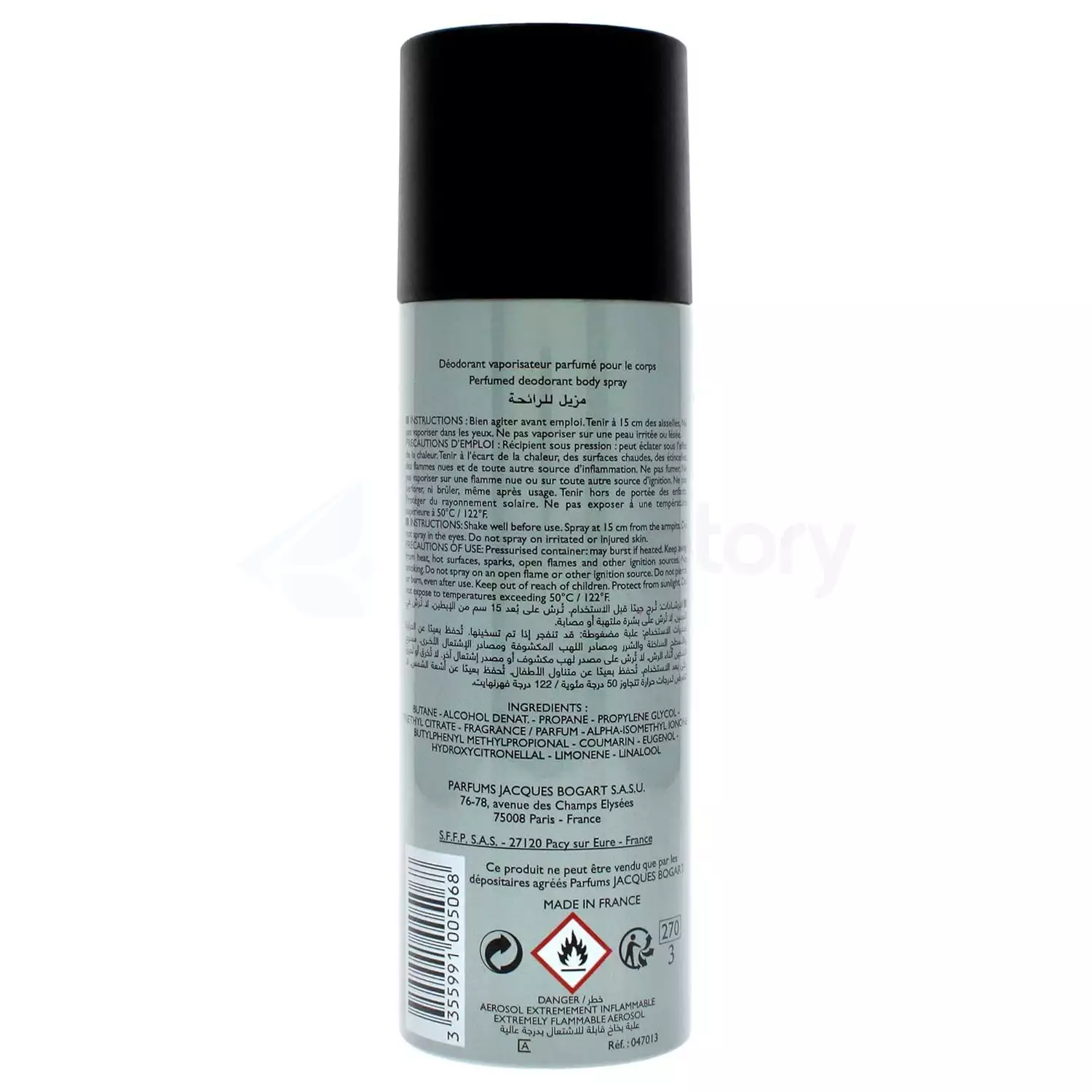 Jacques Bogart One Man Show Body Spray for Men-200ml