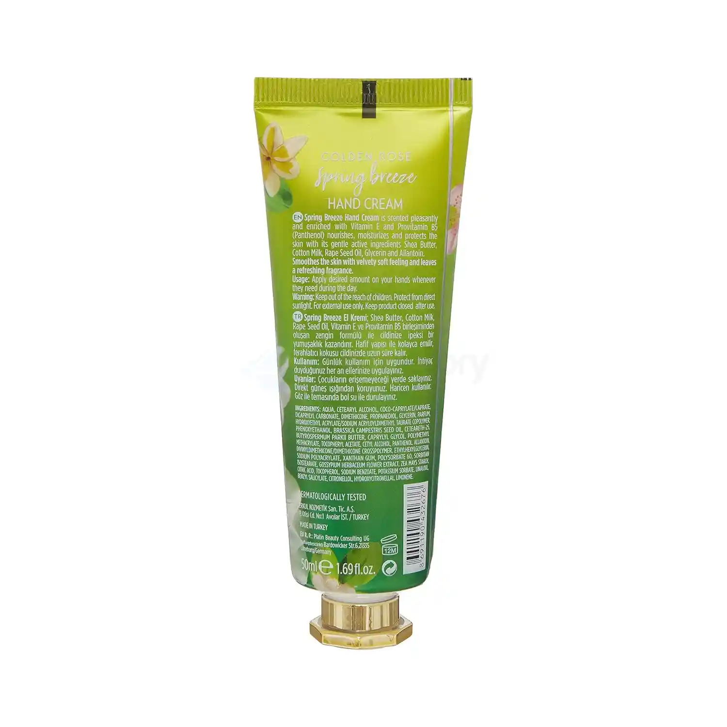 Golden Rose Hand Cream Spring Breeze-50ml
