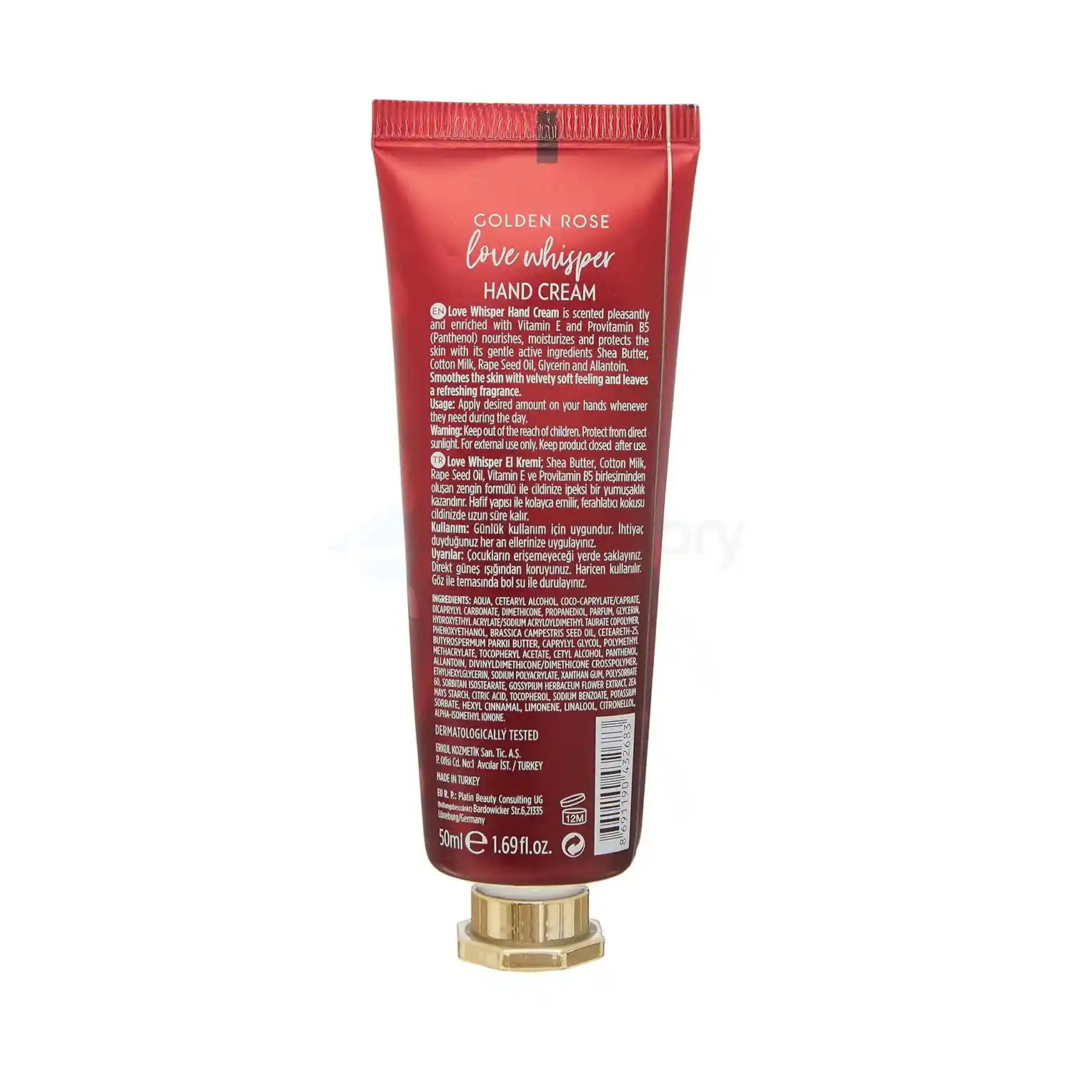 Golden Rose Hand Cream Love Whisper-50ml