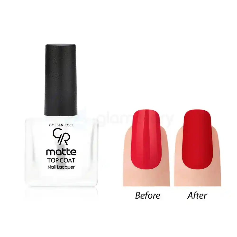 Golden Rose Matte Top Coat Nail Lacquer-10.5ml