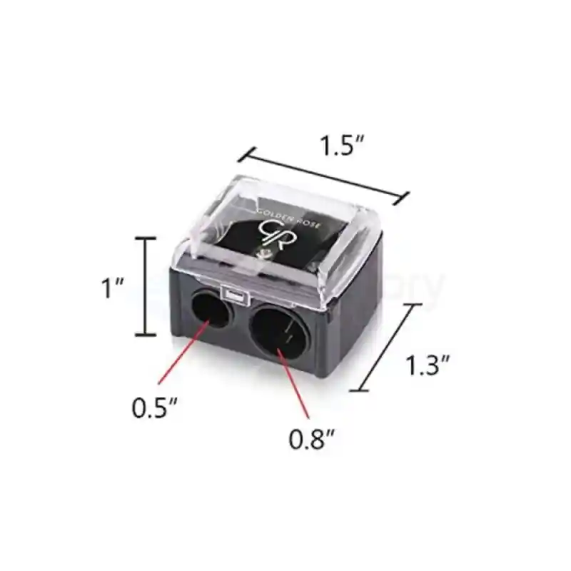 Golden Rose Pencil Sharpener-1pcs thumbnail 3