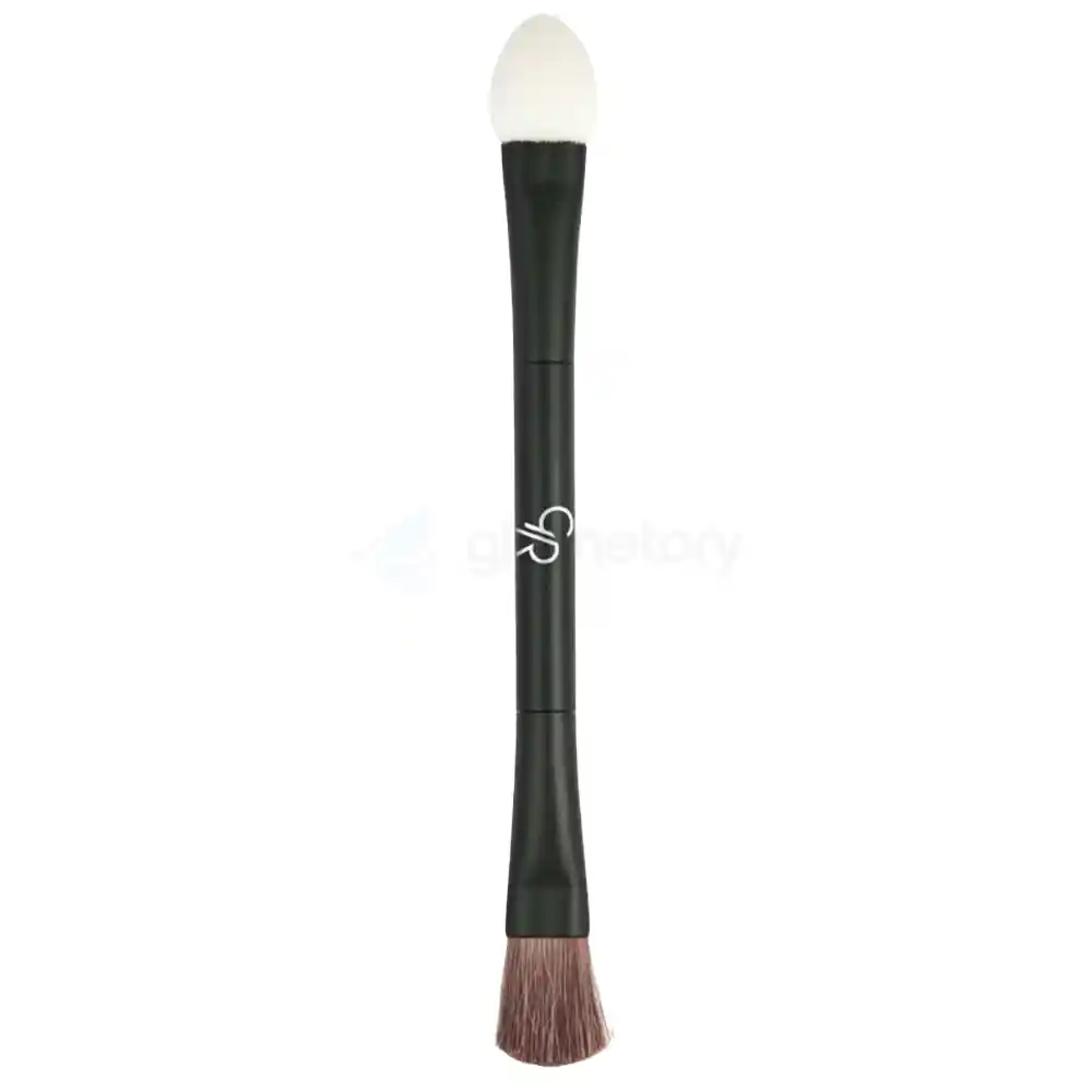 Golden Rose Double Ended Eyeshadow Brush-1pcs