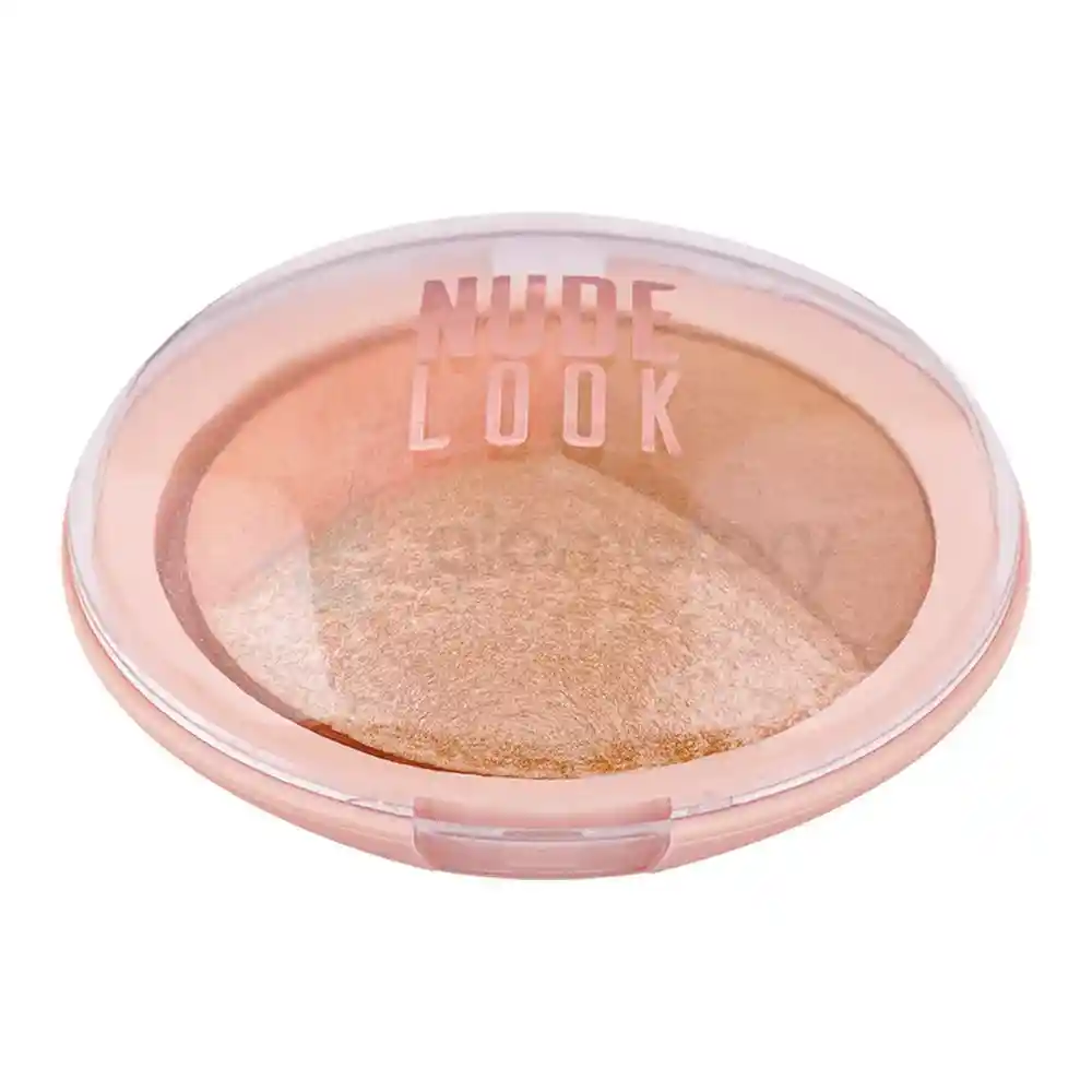 Golden Rose Nude Look Baked Trio Face Powder-9.5g