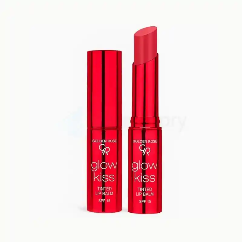 Golden Rose Glow Kiss Tinted Lip Balm-Cherry Juice