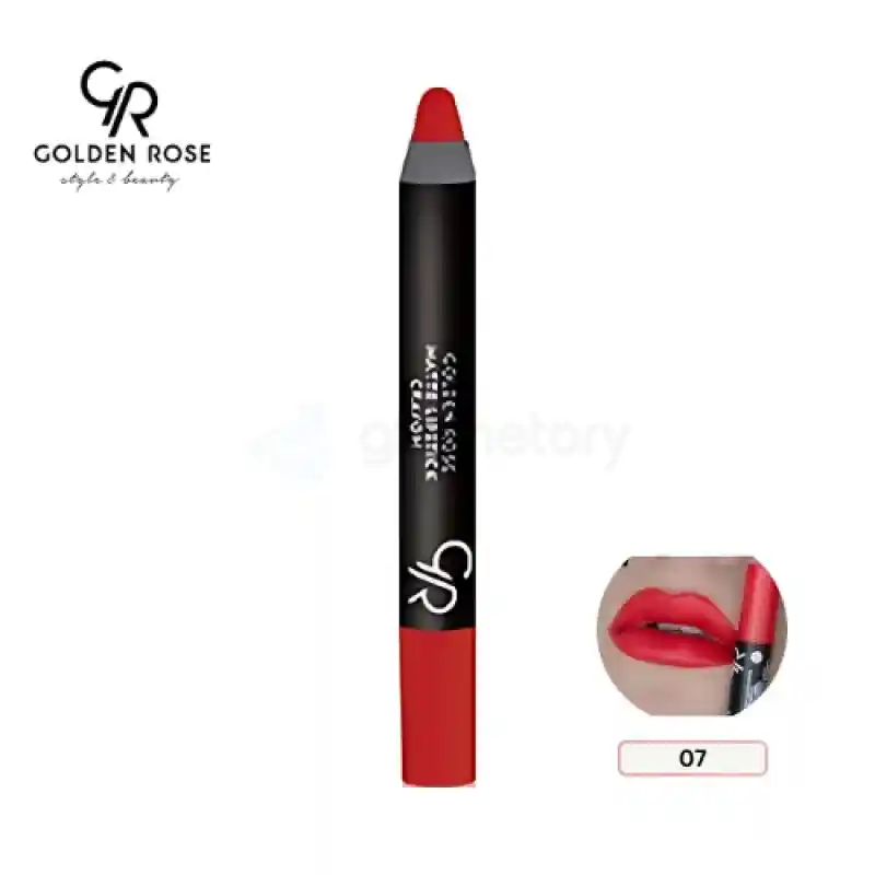 Golden Rose Matte Lipstick Crayon-07