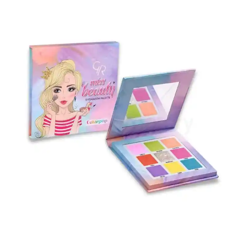 Golden Rose Eyeshadow Palette-Miss Beauty