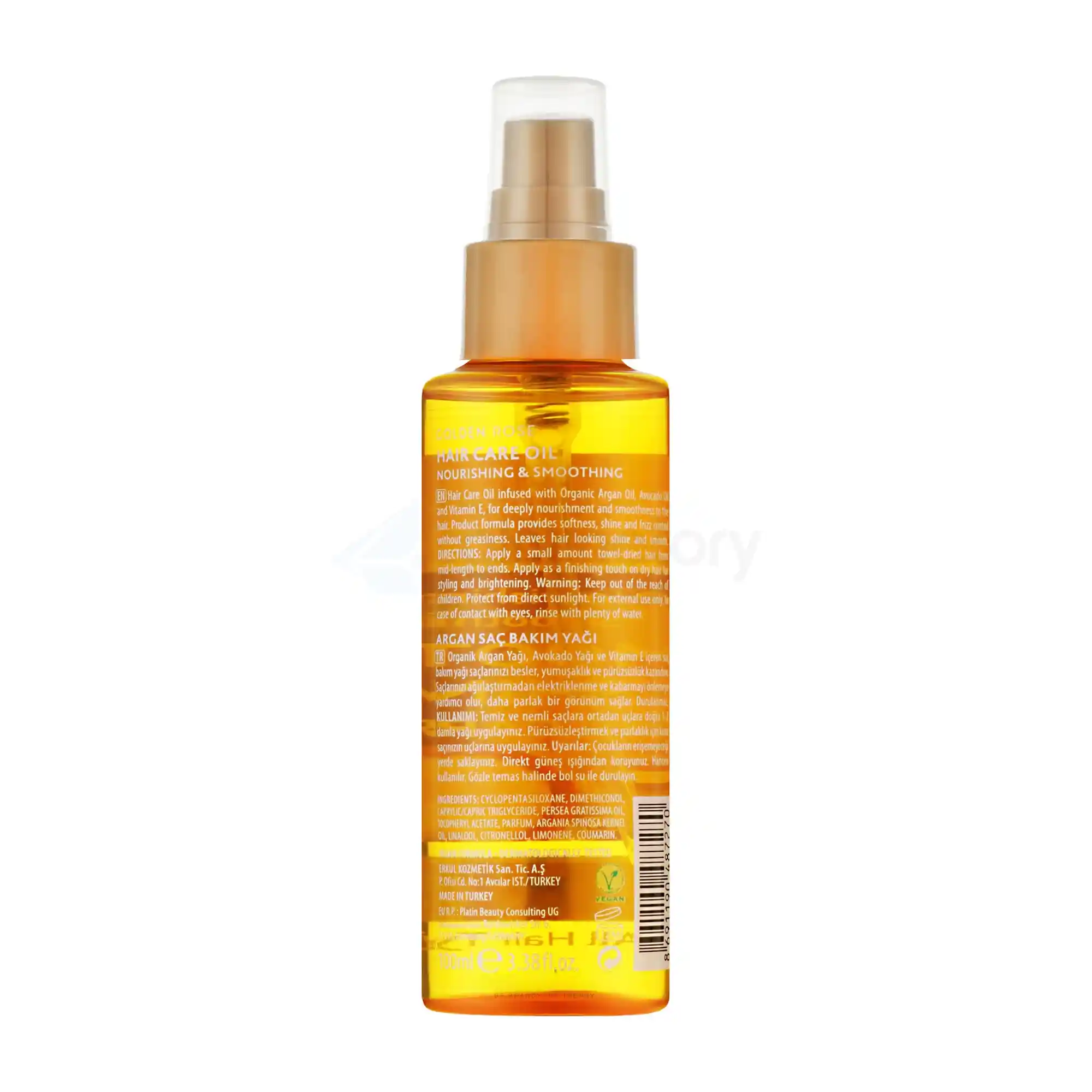 Golden Rose Smooth & Shine Hair Care Oil-100ml thumbnail 3