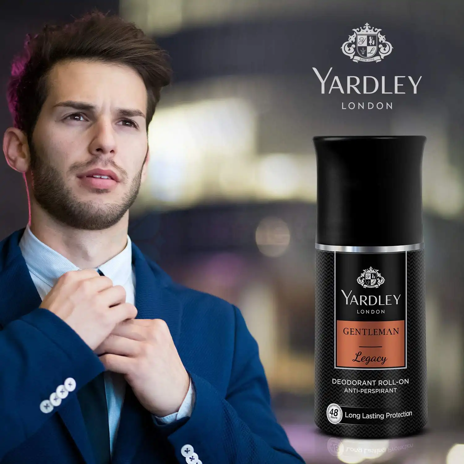 Yardley London Gentleman Legacy Deodorant Roll On-50ml