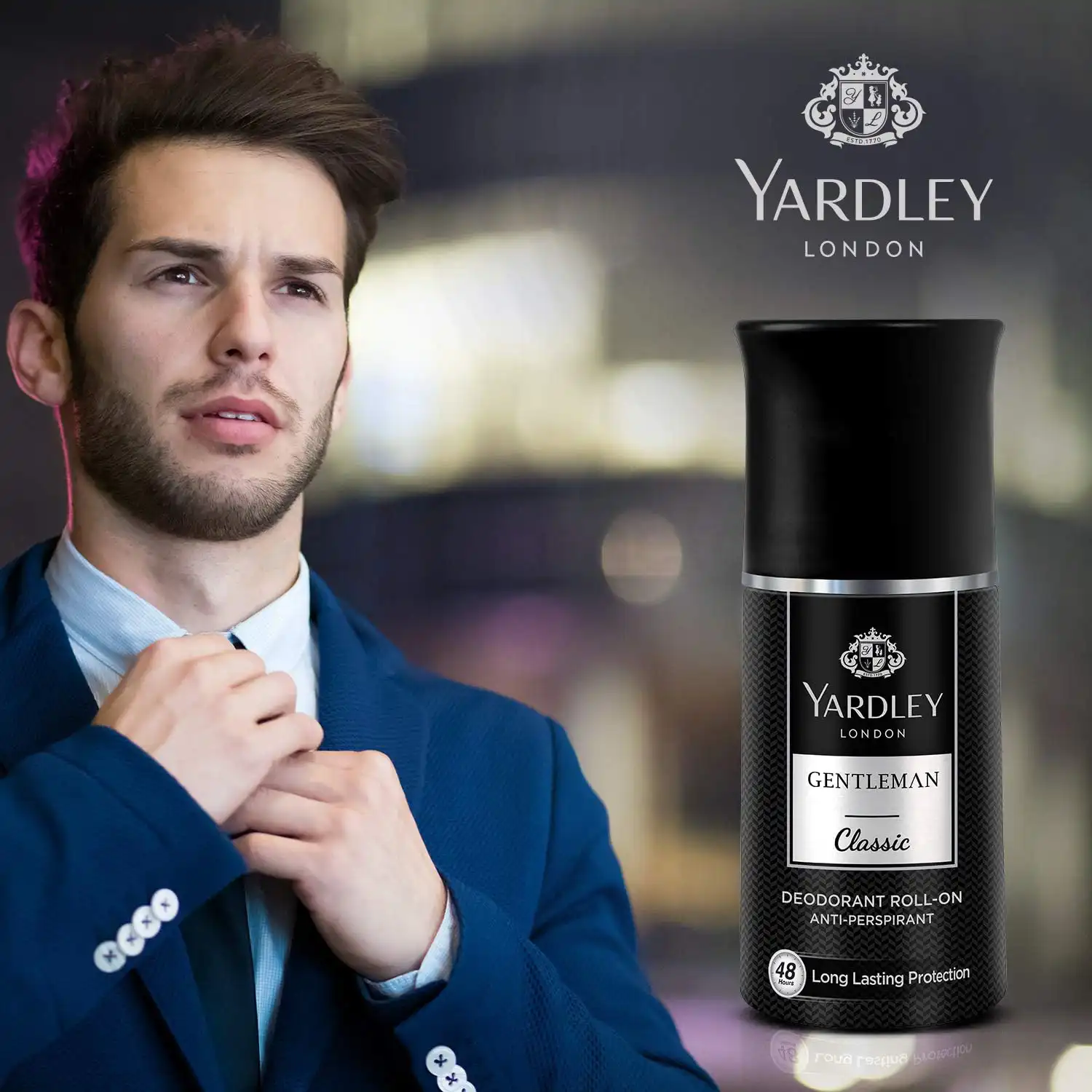 Yardley London Gentleman Classic Deodorant Roll On-50ml