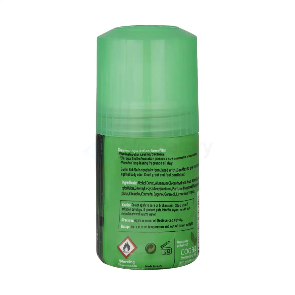 Denim Musk Deodorant Roll On DeoMax For Men-50ml