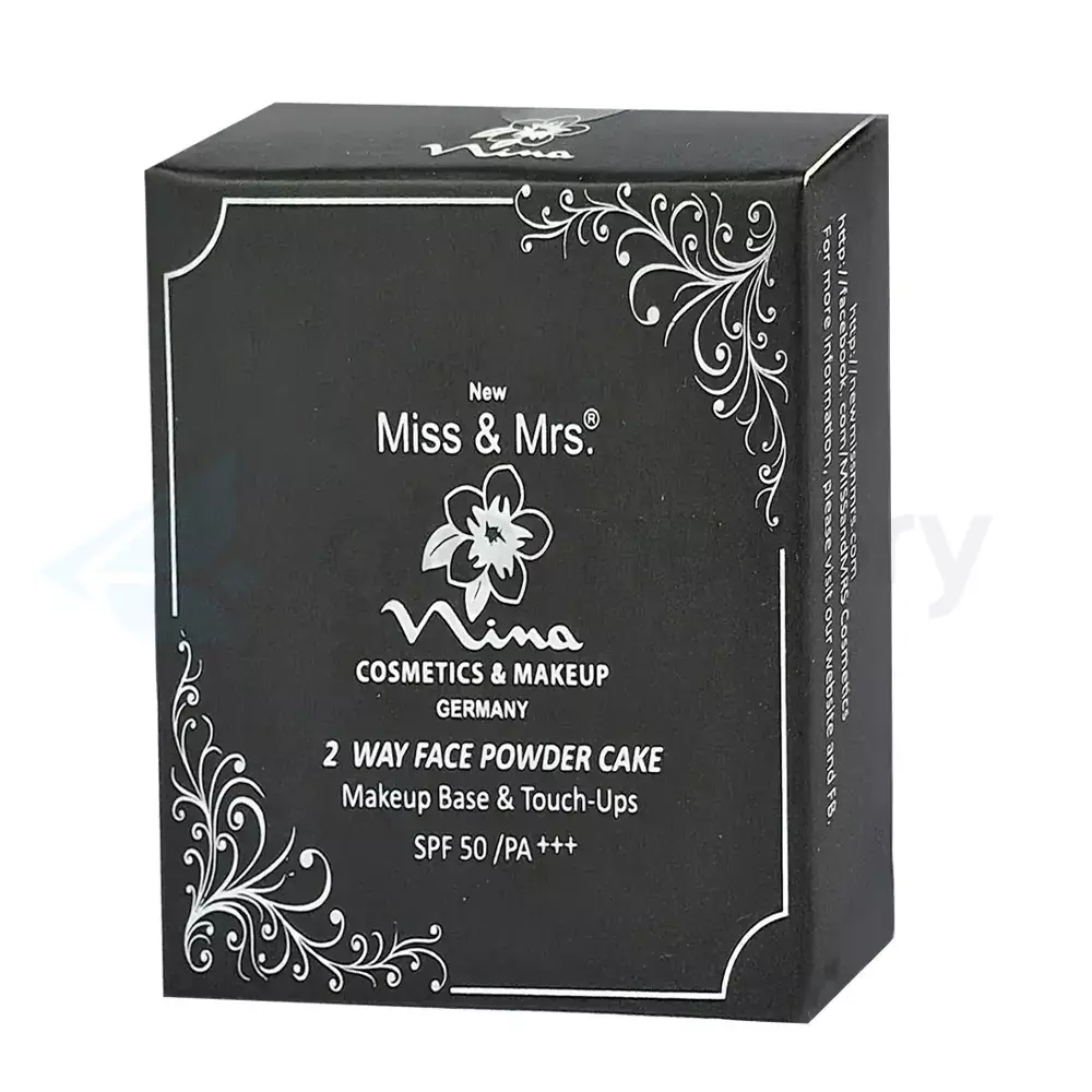 Miss & Mrs 2-Way Face Powder Cake SPF 50 PA+++ Color 01-10g