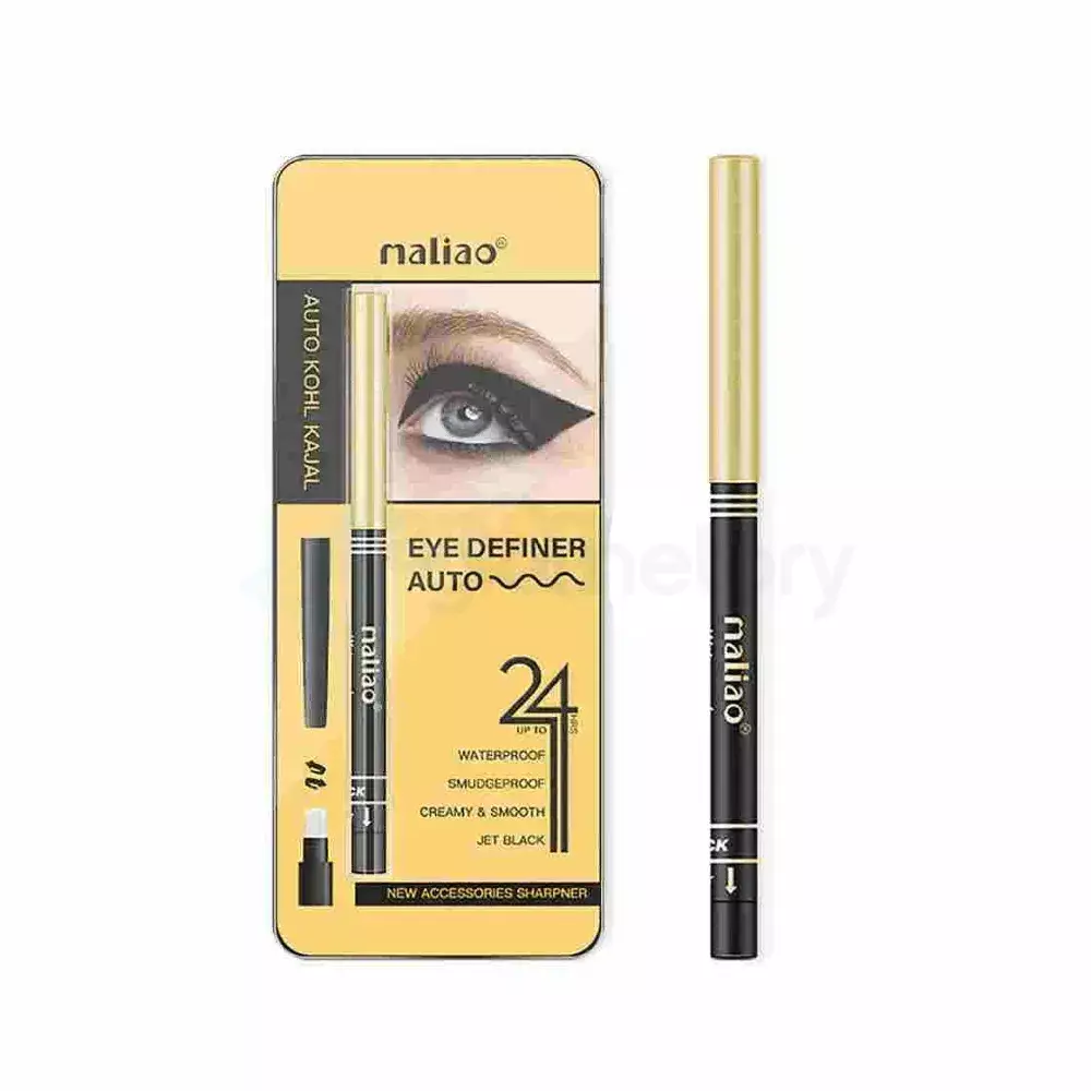 Maliao Eye Definer Auto Kohl Kajal 24 Hours-Black thumbnail 3