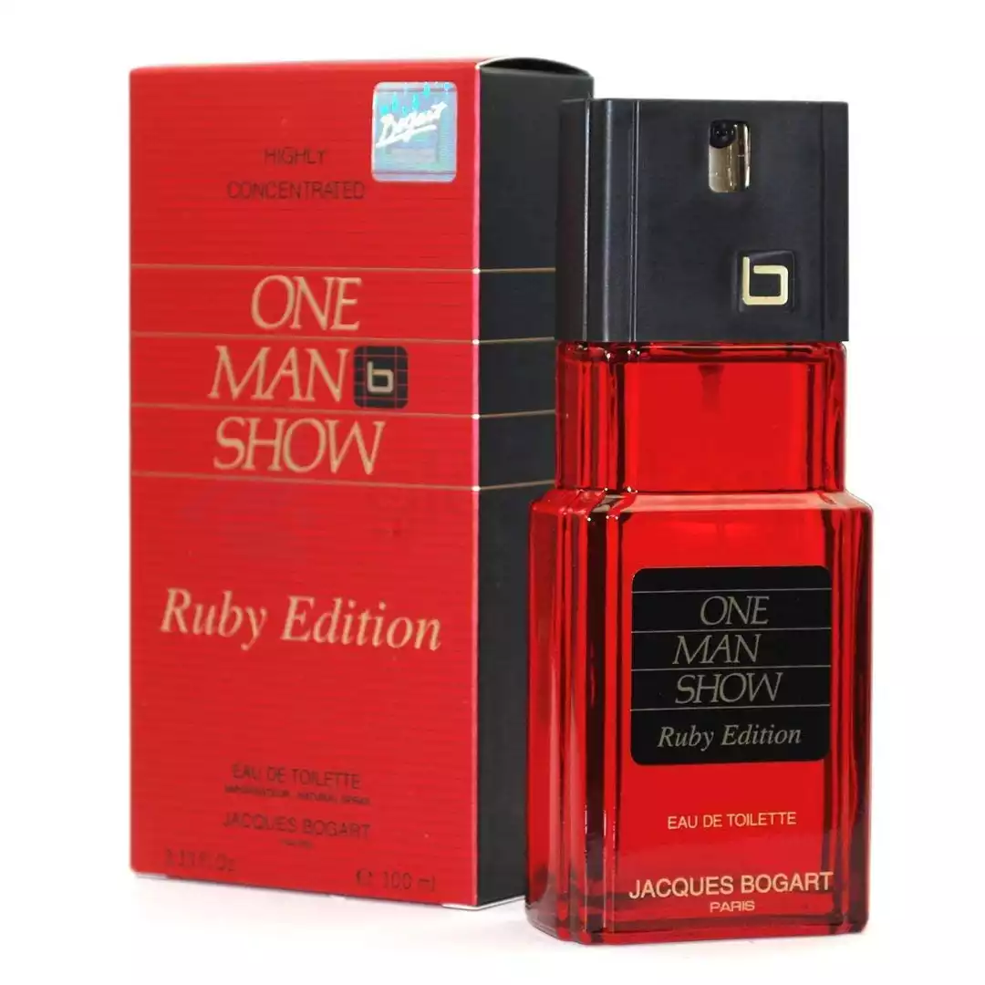 Jacques Bogart One Man Show Ruby Edition EDT Spray for Men-100ml