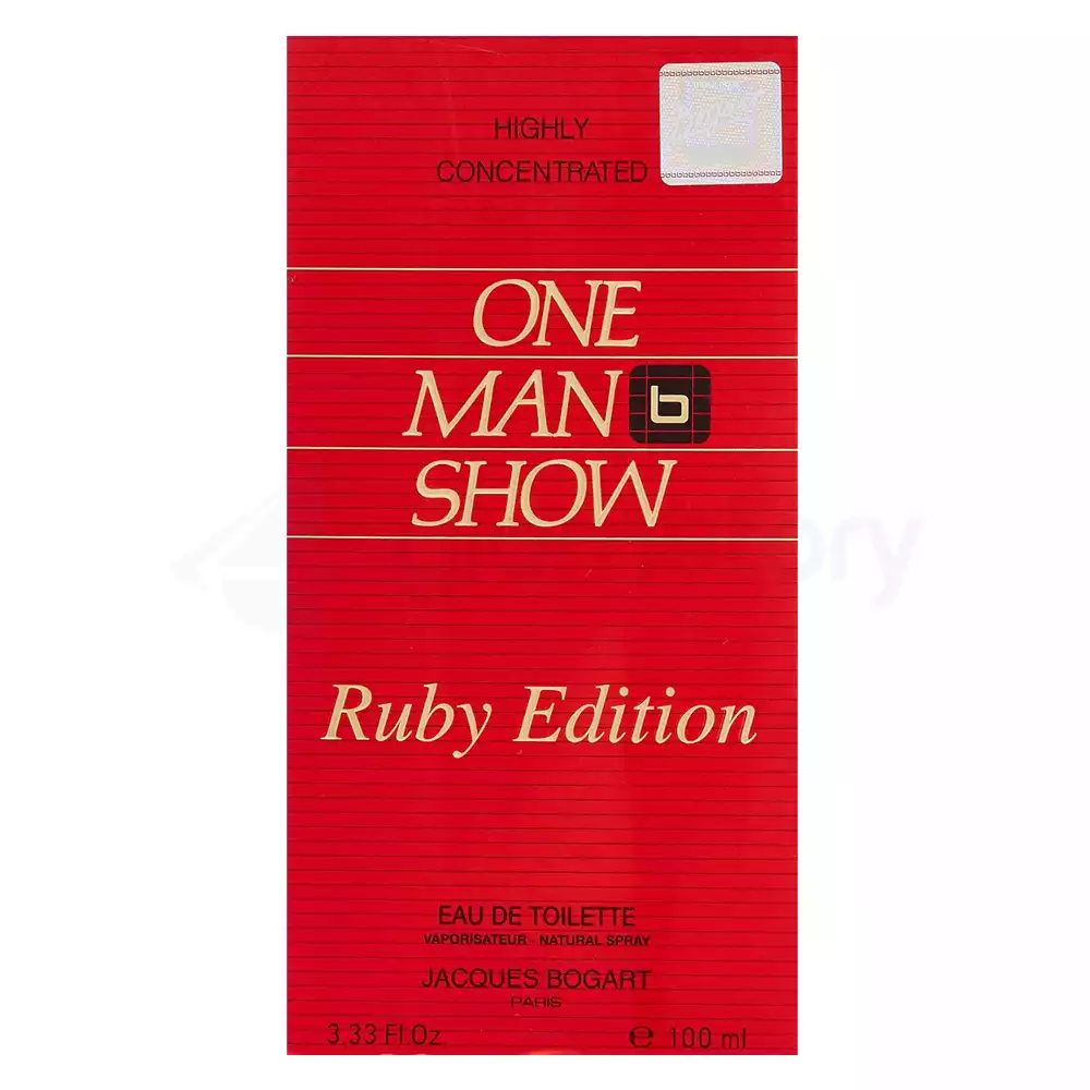 Jacques Bogart One Man Show Ruby Edition EDT Spray for Men-100ml thumbnail 3