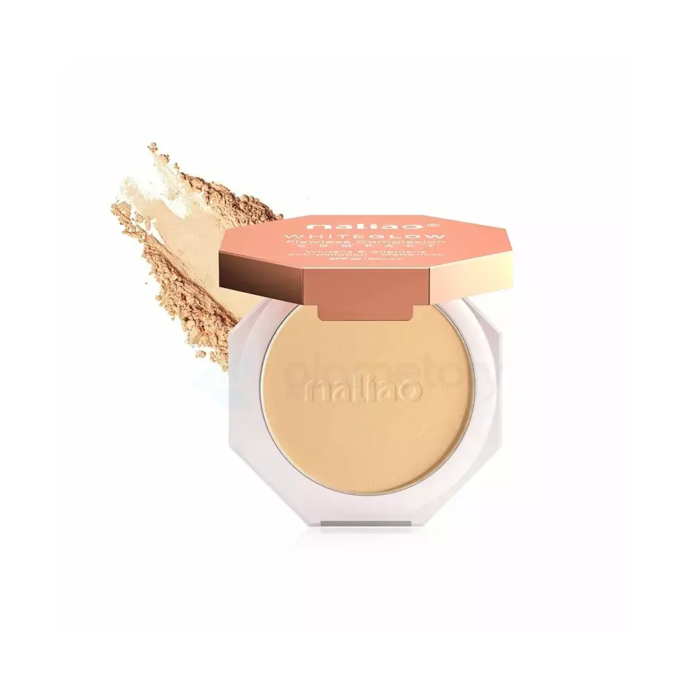 Maliao White Glow Flawless Complex Compact SPF25 PA++ Shade-01