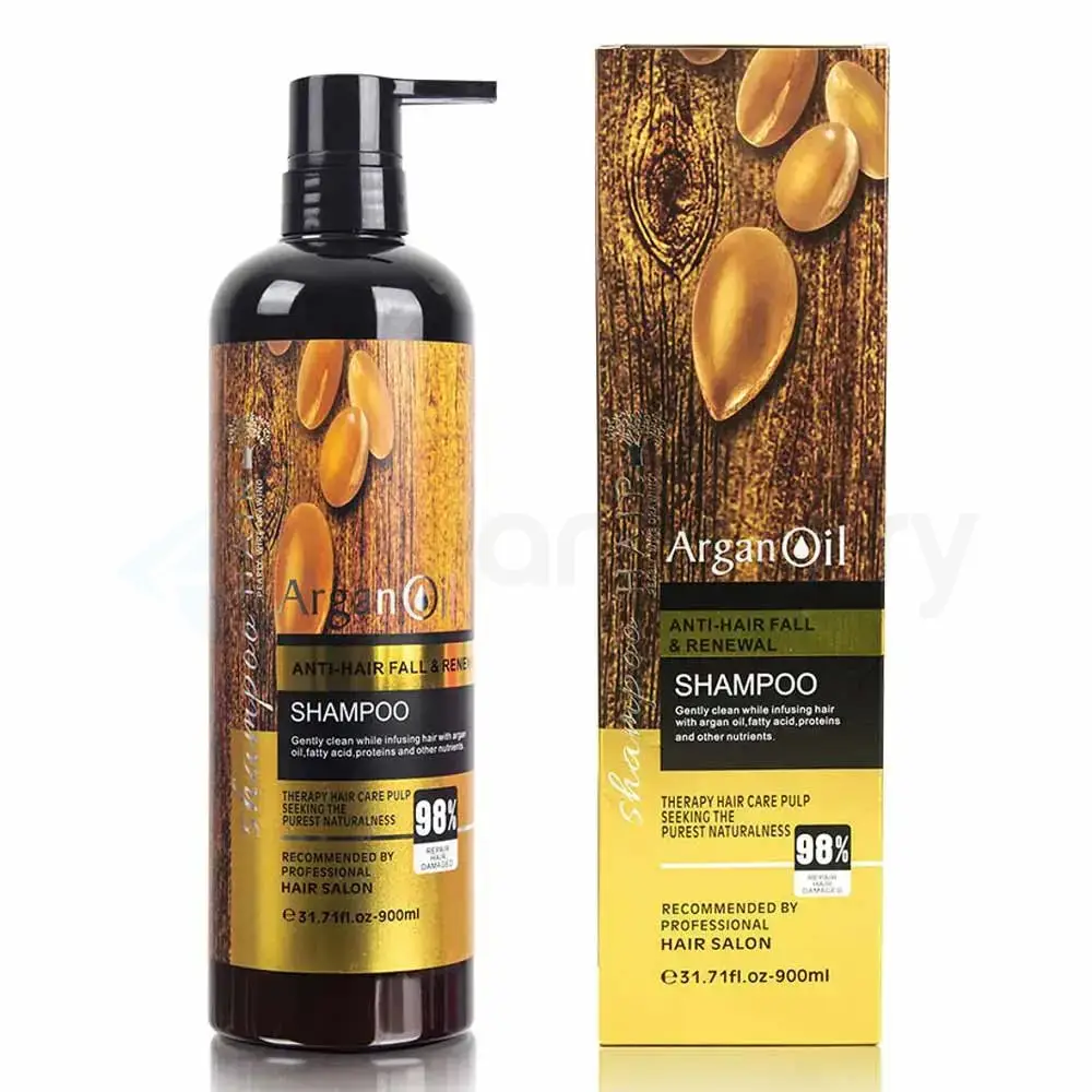Lightness Argan Oil Anti-Hair Fall and Renewal Shampoo-900ml
