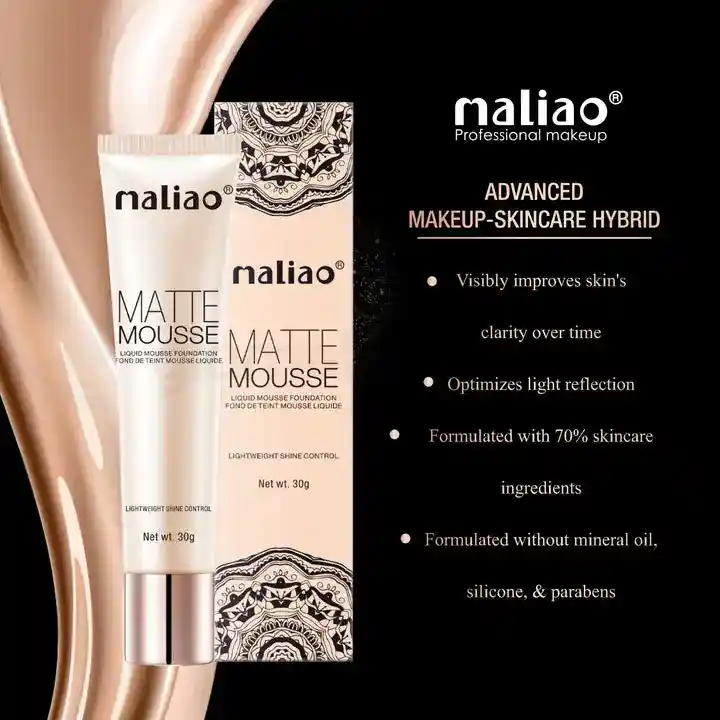 Maliao Matte Mousse Foundation 01-30g thumbnail 3