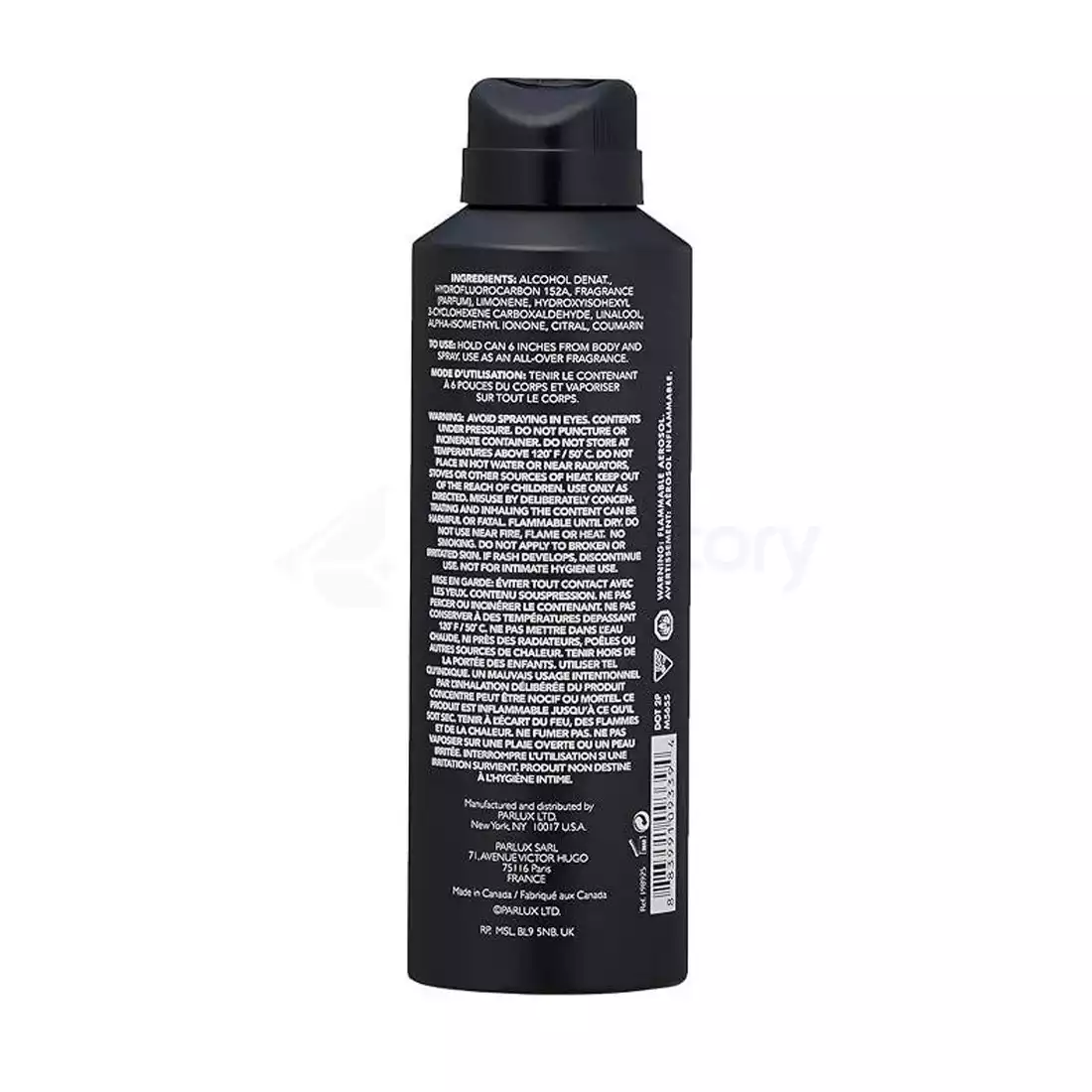 Kenneth Cole Vintage Black All Over Body Spray-170g