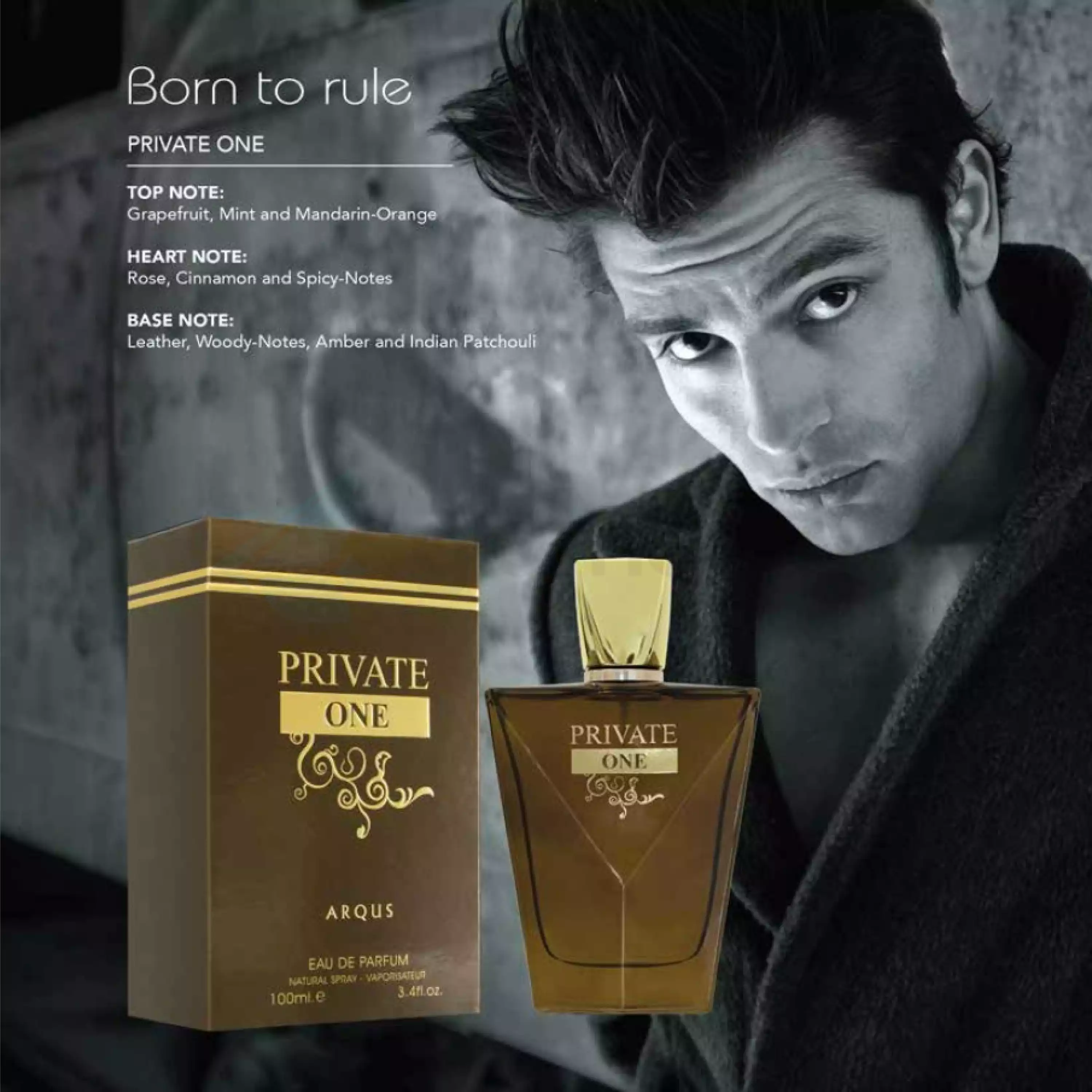Arqus Private One Eau De Parfum for Men-100ml thumbnail 4