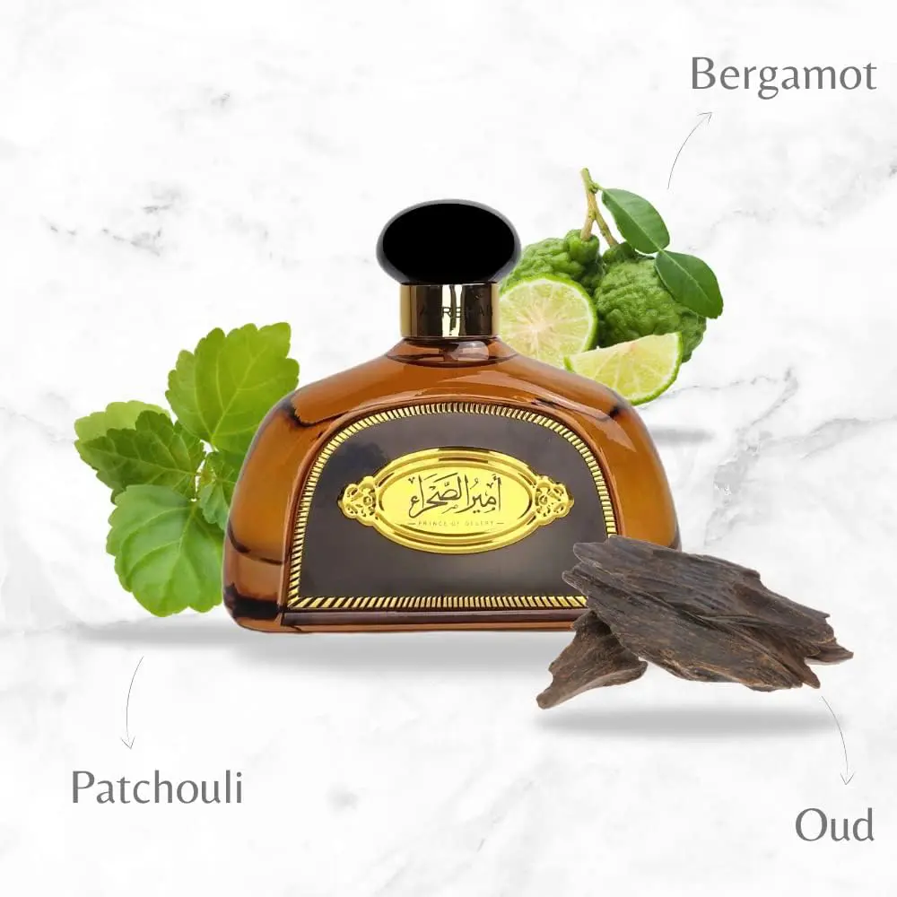 Al-Rehab Prince Of Desert Brown Attar-100ml thumbnail 4