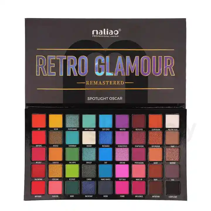 Maliao Retro Glamour Eyeshadow Palette-45 Shades