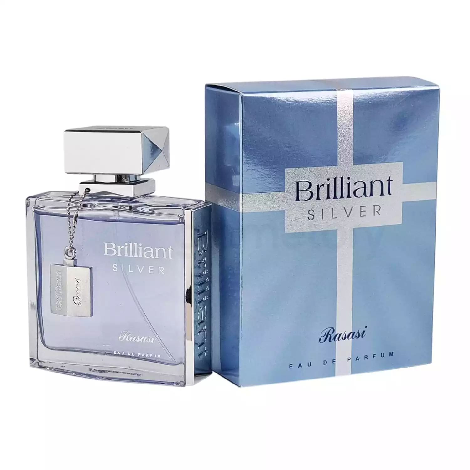 Rasasi Brilliant Silver Eau De Parfum for Men-100ml