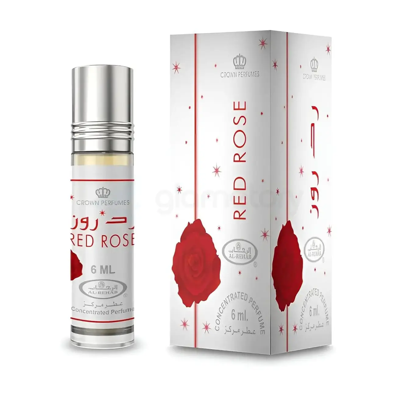 Al Rehab Red Rose Attar-6ml