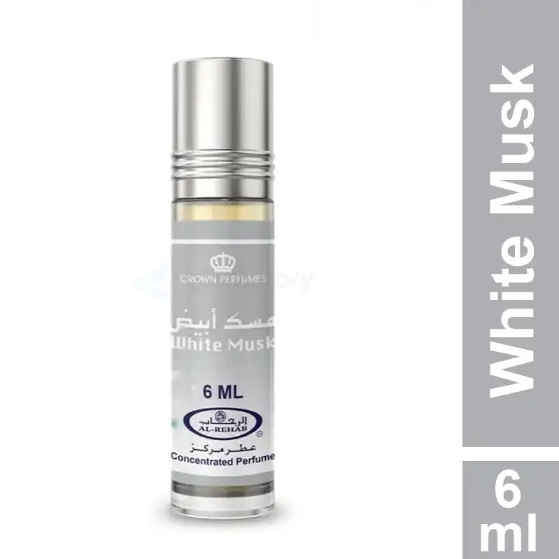 Al Rehab White Musk Attar-6ml