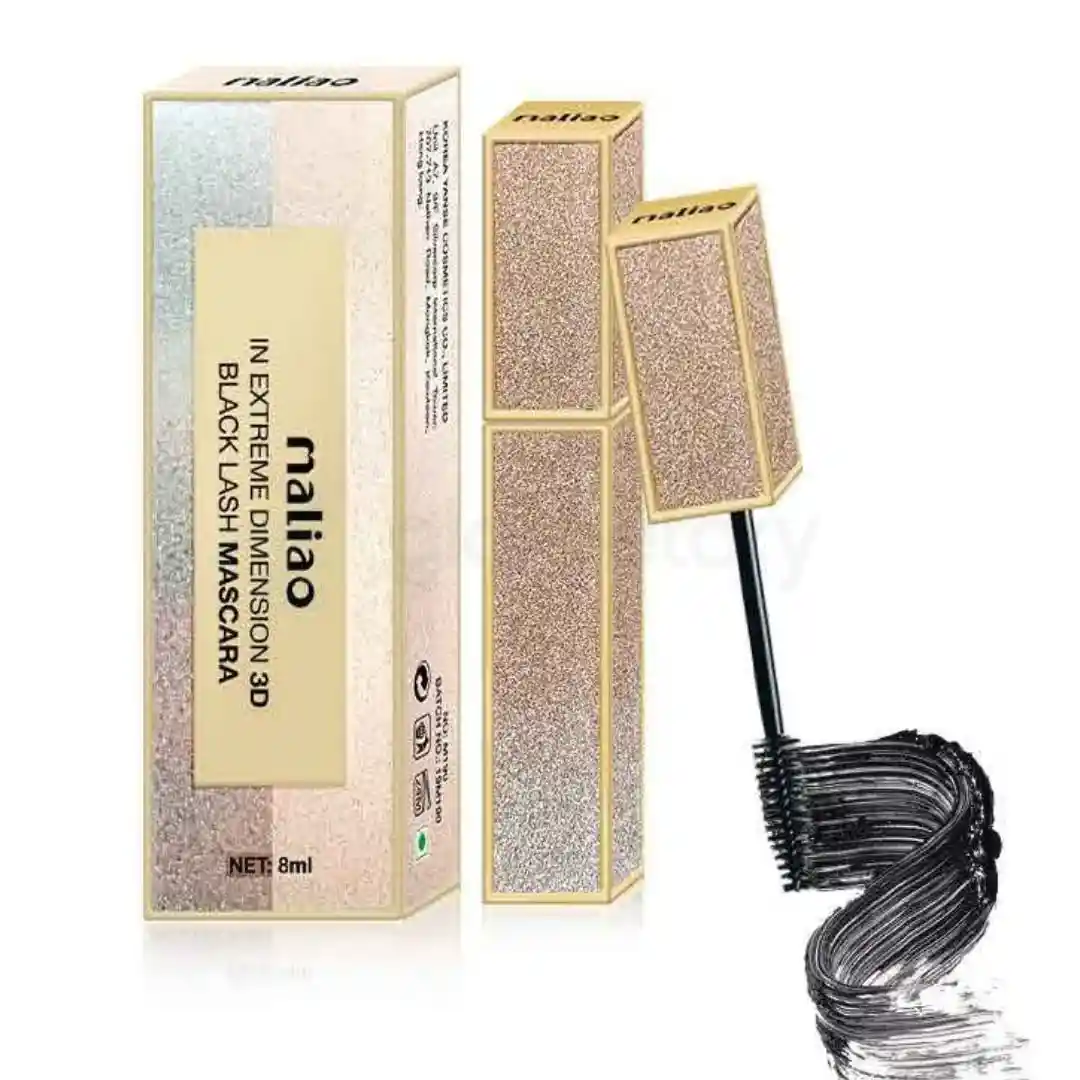Maliao Black Lash Mascara Extreme 3D Dimension-8ml thumbnail 4